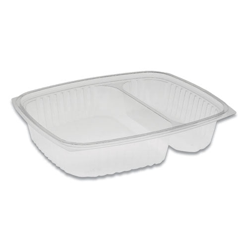 Showcase Deli Container Base, 10 Oz; 23 Oz, 3-compartment, 9 X 7.4 X 1.5, Clear, 220-carton