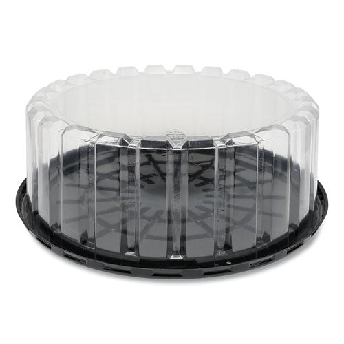 Container,cake,9",lid,bk