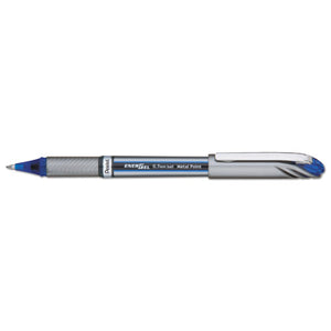 ESPENBL27C - Energel Nv Liquid Gel Pen, .7mm, Blue Barrel, Blue Ink, Dozen
