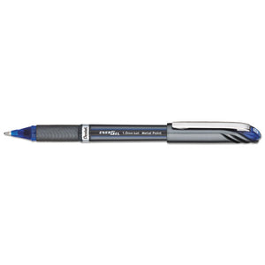 ESPENBL30C - Energel Nv Liquid Gel Pen, 1mm, Blue Barrel, Blue Ink, Dozen