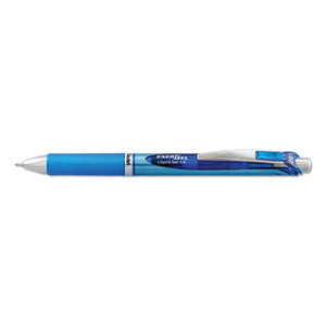 Energel Rtx Retractable Gel Pen, Medium 0.7 Mm, Assorted Ink-barrel, 6-pack