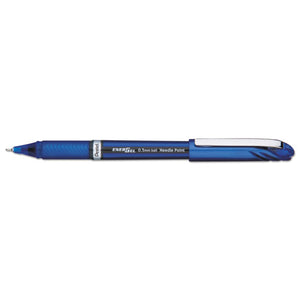 ESPENBLN25C - Energel Nv Liquid Gel Pen, .5mm, Blue Barrel, Blue Ink, Dozen