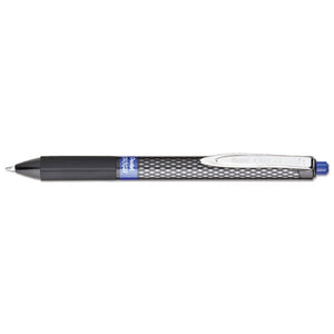 ESPENK497C - Oh! Gel Retractable Roller Pen, .7mm, Black Barrel, Blue Ink, Dozen