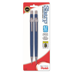 ESPENP207BP2K6 - Sharp Mechanical Drafting Pencil, 0.7 Mm, Blue Barrel, 2-pack