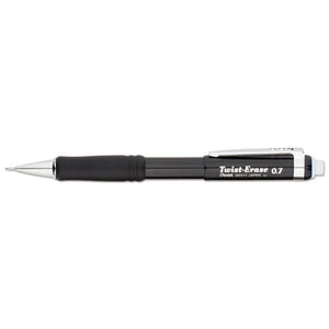 ESPENQE517A - Twist-Erase Iii Mechanical Pencil, 0.7 Mm, Black Barrel