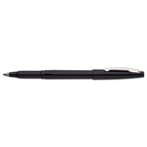 ESPENR100A - Rolling Writer Stick Roller Ball Pen, .8mm, Black Barrel-ink, Dozen