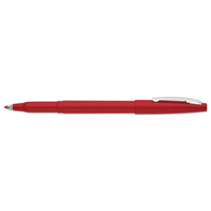 ESPENR100B - Rolling Writer Stick Roller Ball Pen, .8mm, Red Barrel-ink, Dozen