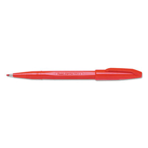 ESPENS520B - Sign Pen Fine Point Color Marker, Bullet Tip, .7mm, Red Barrel-ink, Dozen