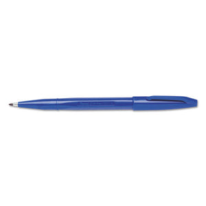 ESPENS520C - Sign Pen Fine Point Color Marker, Bullet Tip, .7mm, Blue Barrel-ink, Dozen