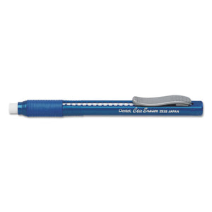 ESPENZE22C - Clic Eraser Pencil-Style Grip Eraser, Blue