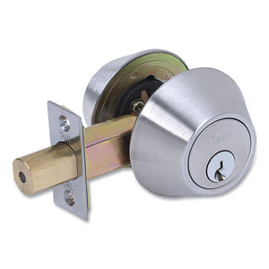 Double Cylinder Deadbolt, Stainless Steel Finish