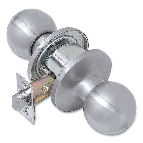 Light Duty Commercial Passage Knob Lockset, Stainless Steel Finish