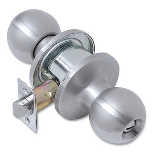 Light Duty Commercial Privacy Knob Lockset, Stainless Steel Finish
