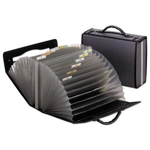 ESPFX01132 - 26-Pocket Document Carrying Case, 4 5-8 X 13 1-8 X 10 1-4, Smoke