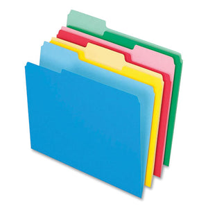 Colored File Folders, 1-3-cut Tabs, Letter Size, Assorted, 36-pack