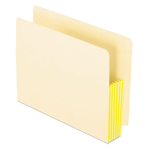 ESPFX12823 - Manila Drop Front Shelf File Pockets, Straight Cut, 10 Pockets, Letter, Manila