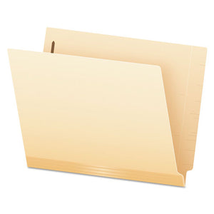 ESPFX13140 - Laminated Spine End Tab Folder With 1 Fastener, 11 Pt Manila, Letter, 50-box