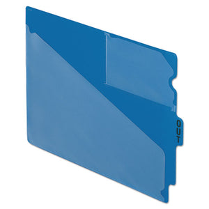 ESPFX13542 - End Tab Poly Out Guides, Center "out" Tab, Letter, Blue, 50-box