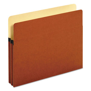 ESPFX1514COX - Standard Expanding File Pockets, Manila, Straight Cut, 1 Pocket, Letter, Red