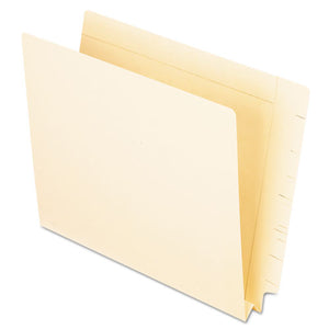 Manila End Tab Expansion Folders, Straight Tab, Legal Size, 50-box