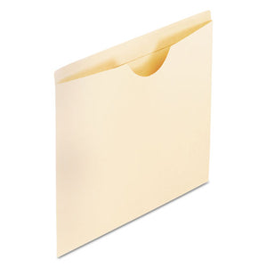 ESPFX22000 - Reinforced Top Tab File Jackets, Flat, Letter, Manila, 100-box