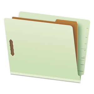ESPFX23214 - Pressboard End Tab Classification Folders, Letter, 1 Divider-4-Section, 10-box