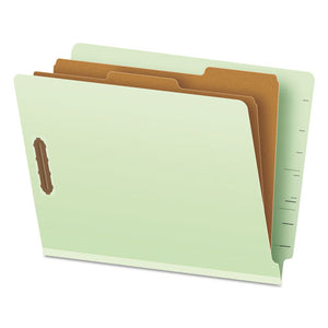 ESPFX23224 - Pressboard End Tab Classification Folders, Letter, 2 Dividers-6 Section, 10-box