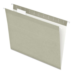 ESPFX415215GRA - Reinforced Hanging Folders, 1-5 Tab, Letter, Gray, 25-box