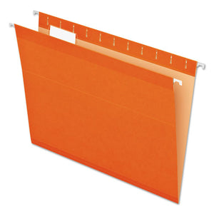 ESPFX415215ORA - Reinforced Hanging Folders, 1-5 Tab, Letter, Orange, 25-box