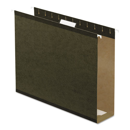 ESPFX4152X3 - Reinforced 3" Extra Capacity Hanging Folders, Letter, Standard Green, 25-box