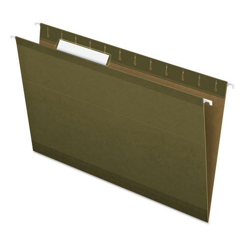 ESPFX415313 - Hanging File Folders, 1-3 Tab, Legal, Standard Green, 25-box