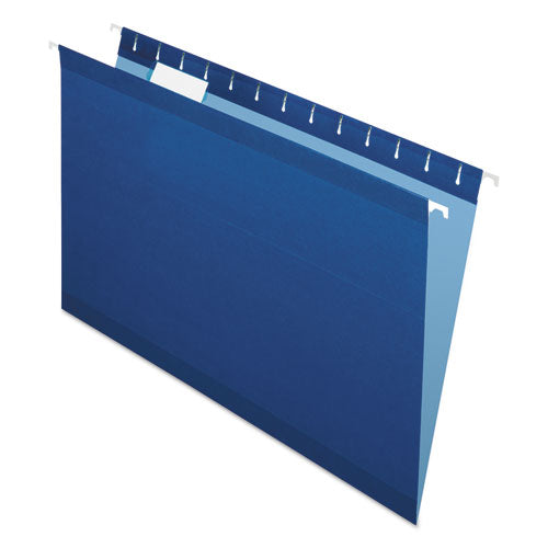 ESPFX415315NAV - Reinforced Hanging Folders, 1-5 Tab, Legal, Navy, 25-box