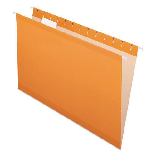 ESPFX415315ORA - Reinforced Hanging Folders, 1-5 Tab, Legal, Orange, 25-box