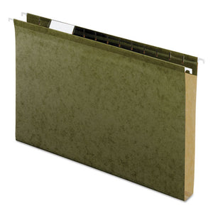 ESPFX4153X1 - Reinforced 1" Extra Capacity Hanging Folders, Legal, Standard Green, 25-box