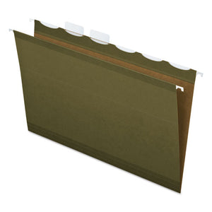 ESPFX42701 - Ready-Tab Hanging File Folders, 2" Capacity, 1-5 Tab, Letter, Green, 20-box