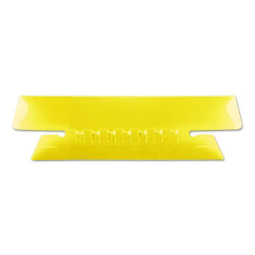 ESPFX4312YEL - Hanging File Folder Tabs, 1-3 Tab, 3 1-2 Inch, Yellow Tab-white Insert, 25-pack