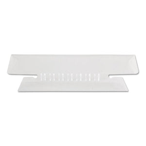 ESPFX4312 - Hanging File Folder Tabs, 1-3 Tab, 3 1-2 Inch, Clear Tab-white Insert, 25-pack