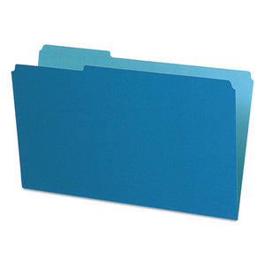 ESPFX435013BLU - Interior File Folders, 1-3 Cut Top Tab, Legal, Blue, 100-box