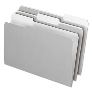 ESPFX435013GRA - Interior File Folders, 1-3 Cut Top Tab, Legal, Gray, 100-box