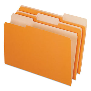 ESPFX435013ORA - Interior File Folders, 1-3 Cut Top Tab, Legal, Orange, 100-box