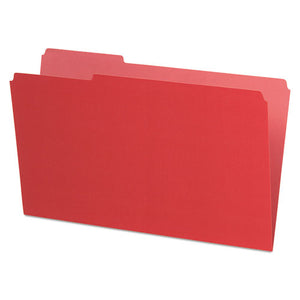 ESPFX435013RED - Interior File Folders, 1-3 Cut Top Tab, Legal, Red, 100-box