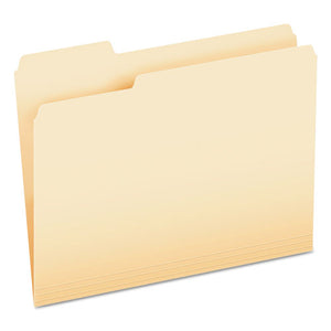 ESPFX48420 - Cutless File Folders, 1-3 Cut Top Tab, Letter, Manila, 100-box