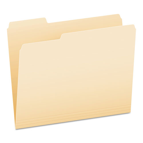 ESPFX48430 - Cutless-watershed File Folders, 1-3 Cut Top Tab, Letter, Manila, 100-box