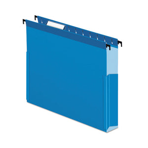 ESPFX59202 - Surehook Reinforced Hanging Box Files, 2" Exp With Sides, Letter, Blue, 25-box