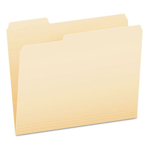 ESPFX62702 - Smart Shield File Folders, 1-3 Cut End Tab, Letter, Manila, 100-box