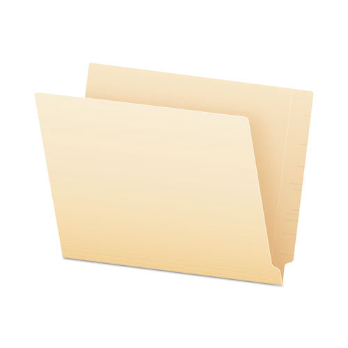 ESPFX62710 - End Tab File Folders, Straight Tab, Letter, Manila, 75-box