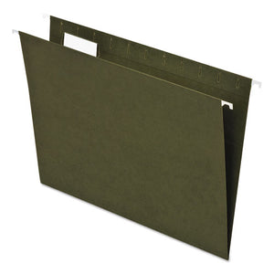 ESPFX74517 - Earthwise By Pendaflex Recycled Hanging File Folder, 1-5 Cut, Ltr, Green, 25-bx