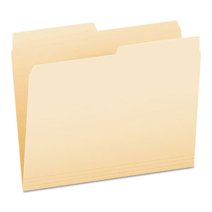 ESPFX75212 - File Folders, 1-2 Cut, Top Tab, Letter, Manila, 100-box