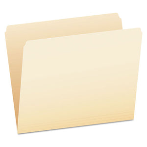 ESPFX752 - File Folders, Straight Cut, Top Tab, Letter, Manila, 100-box