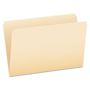 ESPFX753 - File Folders, Straight Cut, Top Tab, Legal, Manila, 100-box